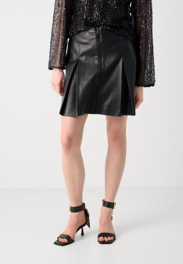 Кожаная юбка