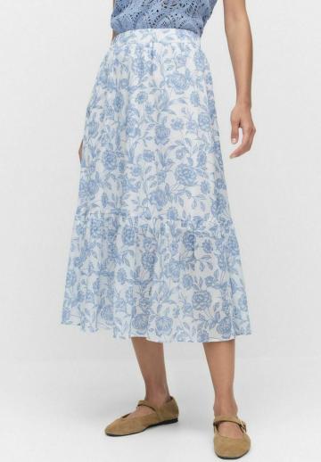 Юбка с воланами