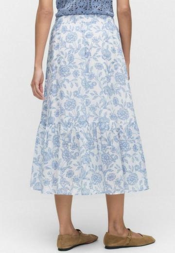 Юбка с воланами