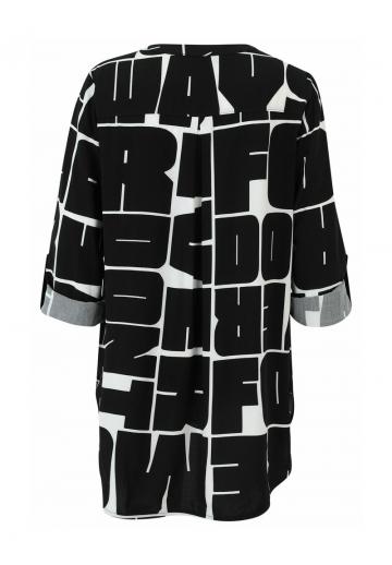 Длинная блузка