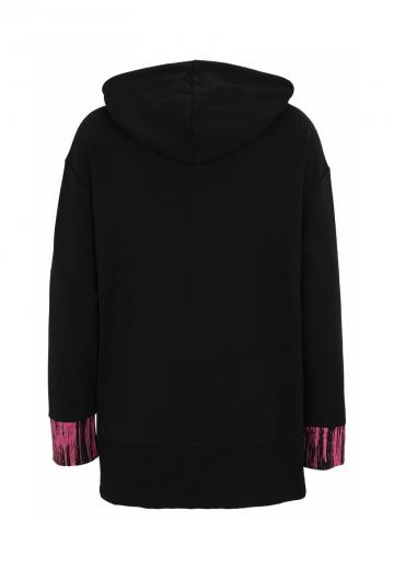 Пуловер с капюшоном