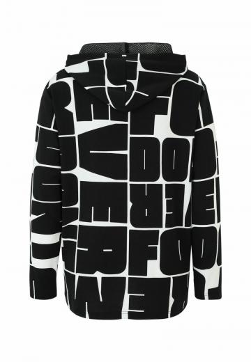 Пуловер с капюшоном