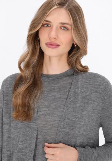 Длинный кардиган