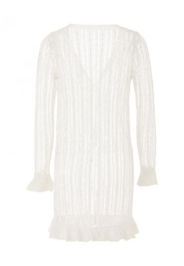 Длинный жилет