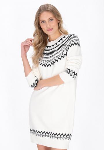 Вязаное платье