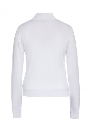 Пуловер в полоску