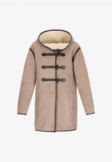 Кожаное пальто