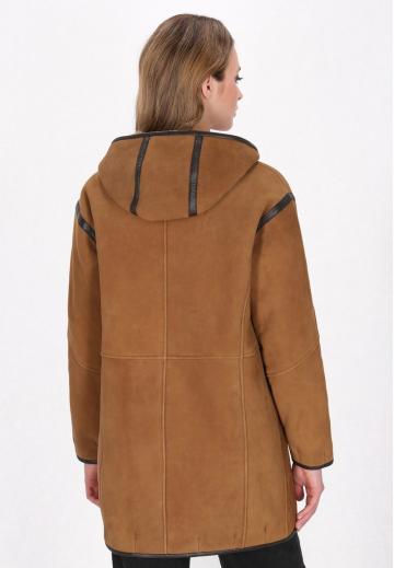 Кожаное пальто