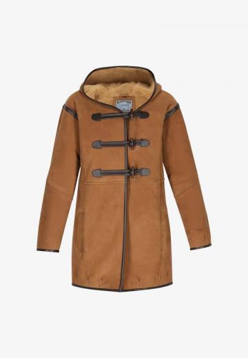 Кожаное пальто