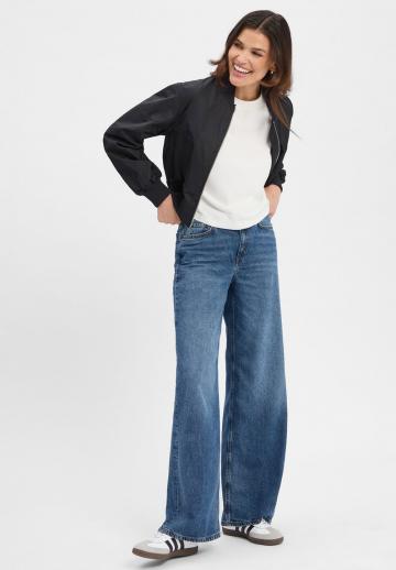 Прямые джинсы