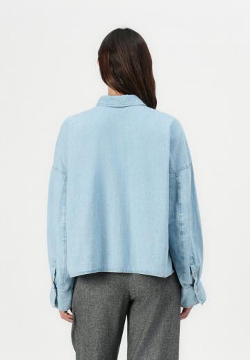 Джинсовая блузка