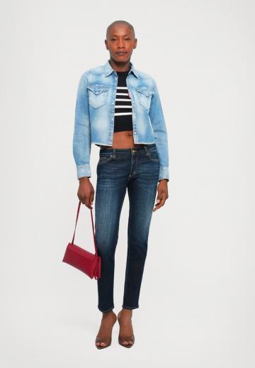 Джинсовая блузка