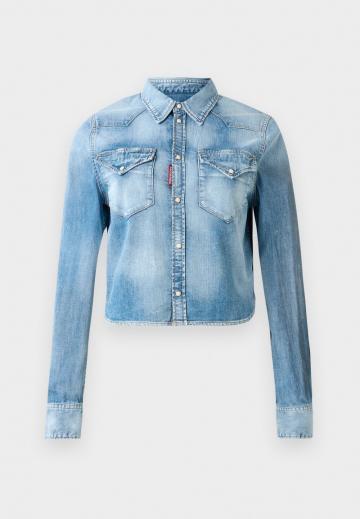 Джинсовая блузка