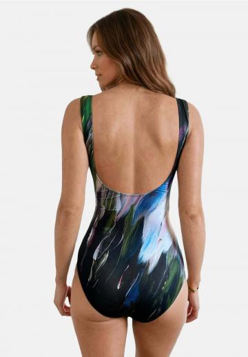 Слитный купальник