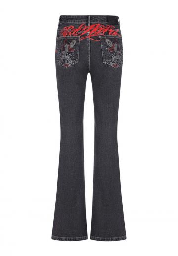 Клешеные джинсы