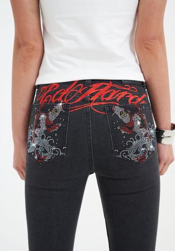 Клешеные джинсы