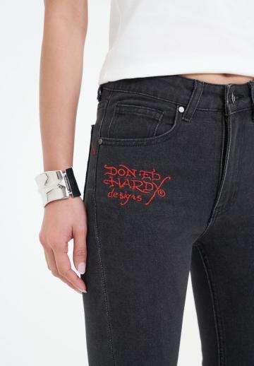 Клешеные джинсы