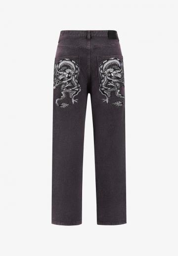 Прямые джинсы