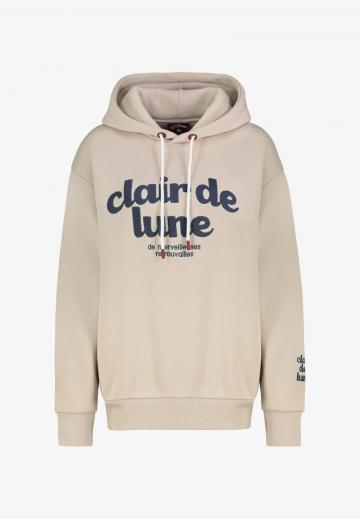 Пуловер с капюшоном