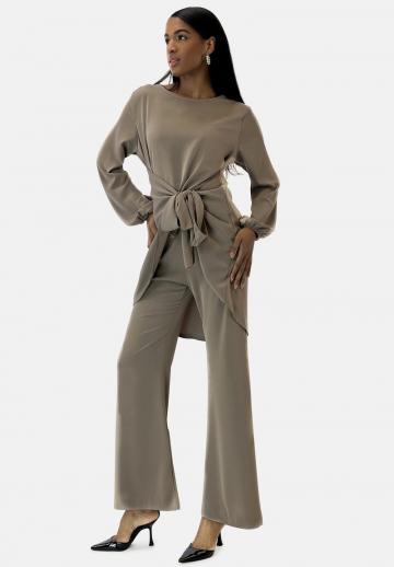 Атласная блузка