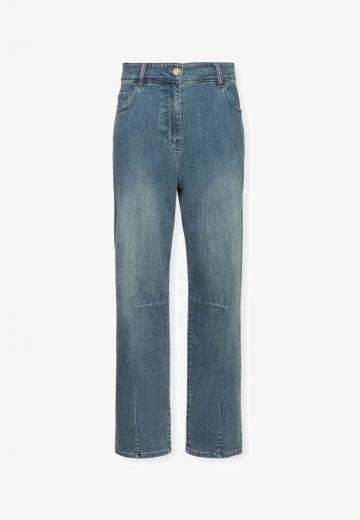 Прямые джинсы