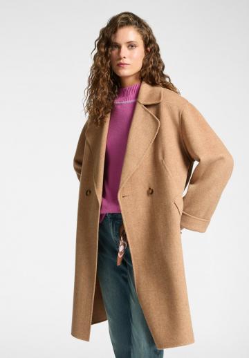Шерстяное пальто