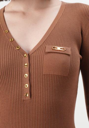 Вязаное платье