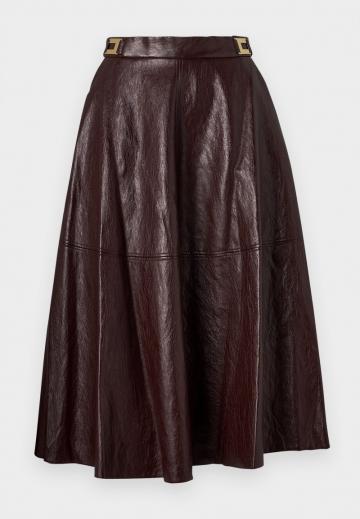 Кожаная юбка