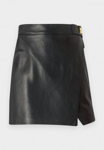 Кожаная юбка