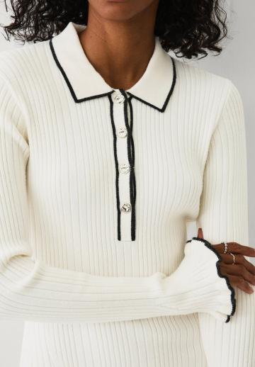 Вязаное платье