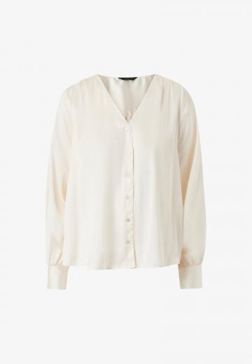 Атласная блузка