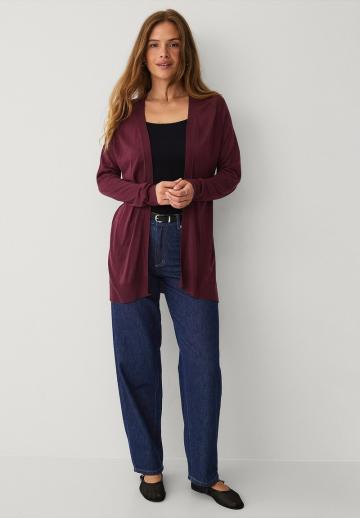 Длинный кардиган