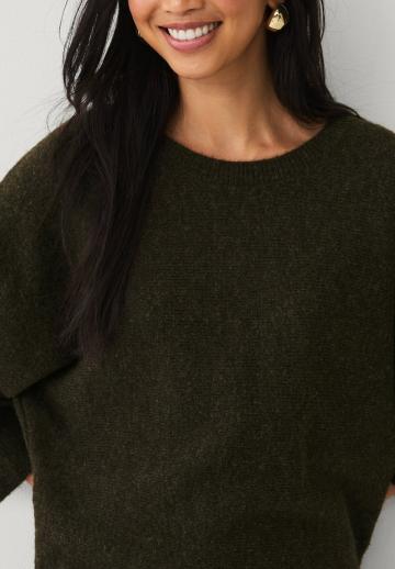 Пуловер с рукавом три четверти