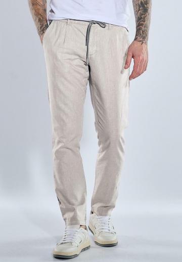 Льняные брюки