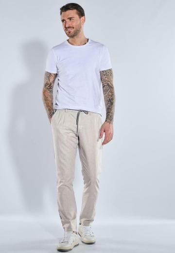 Льняные брюки