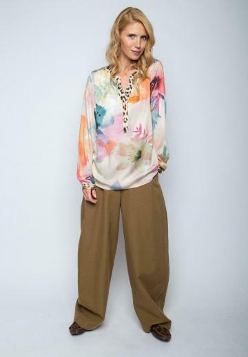 Длинная блузка