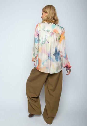 Длинная блузка