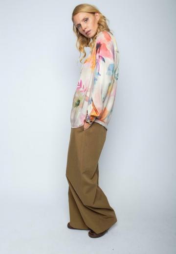 Длинная блузка