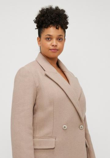 Шерстяное пальто