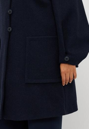 Шерстяное пальто