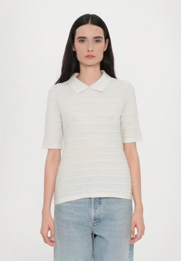 Пуловер с коротким рукавом