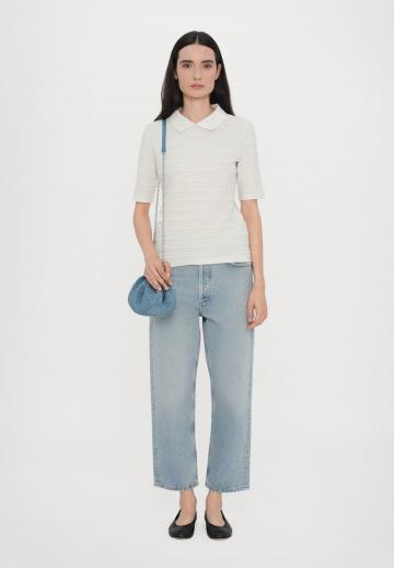 Пуловер с коротким рукавом