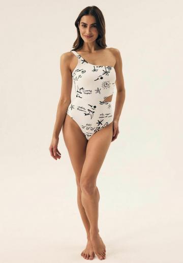 Слитный купальник