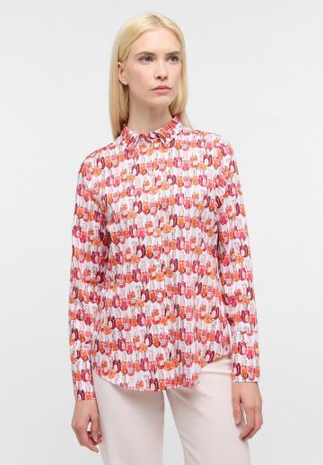 Атласная блузка