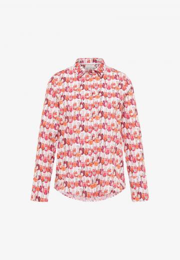 Атласная блузка