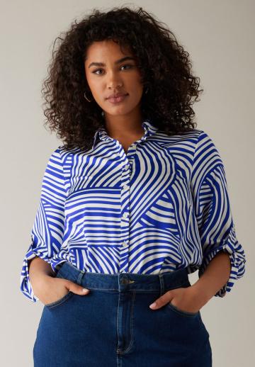 Длинная блузка