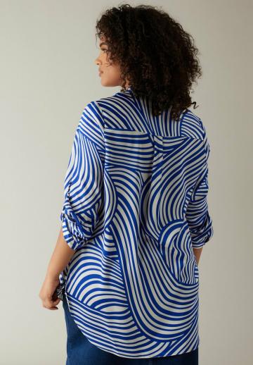 Длинная блузка