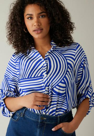 Длинная блузка