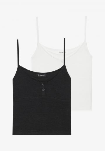 Топ на бретельках