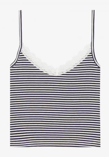 Топ на бретельках